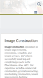 Mobile Screenshot of imageconstruction.com